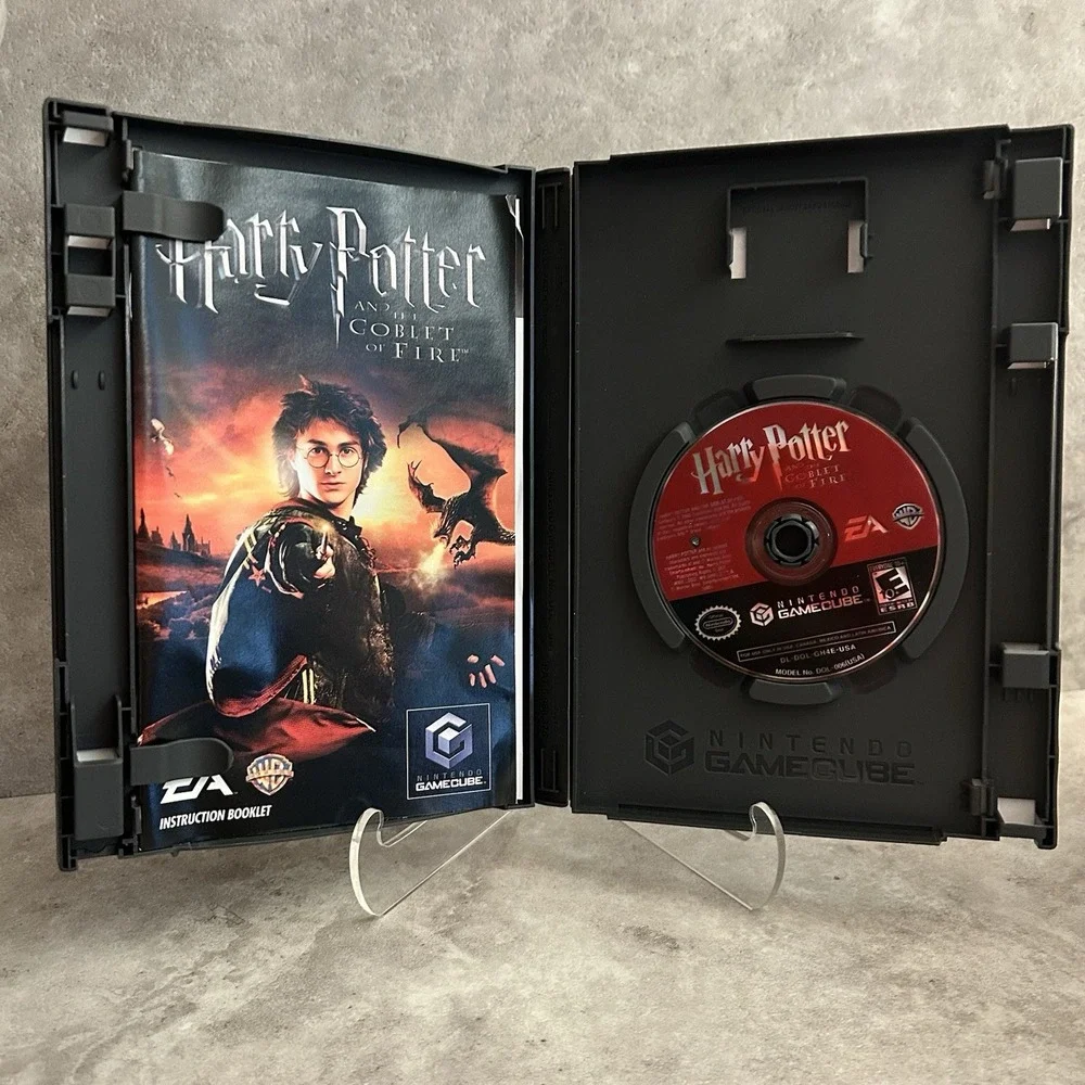 Harry Potter and the Goblet of Fire (Nintendo GameCube 2005) CIB Complete TESTED